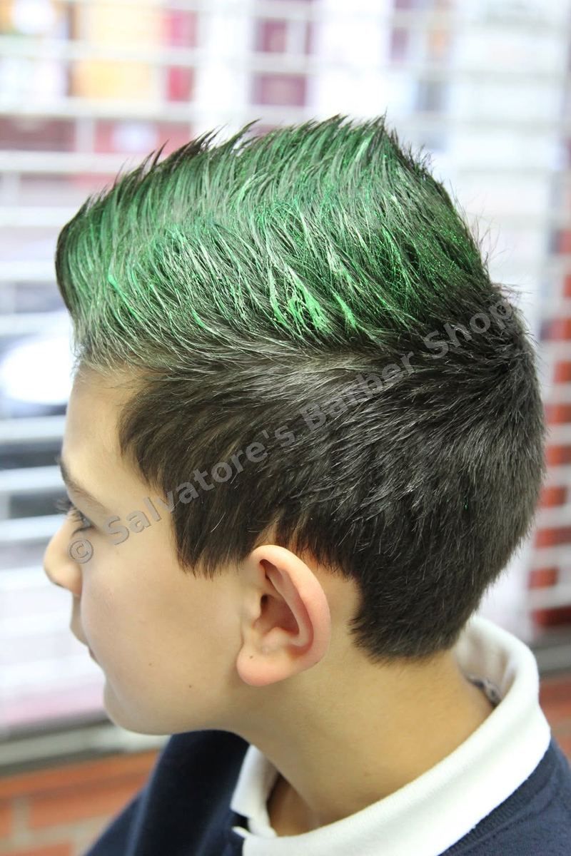 Gerlando's green mohawk — Febru-HAIRY Day 2013