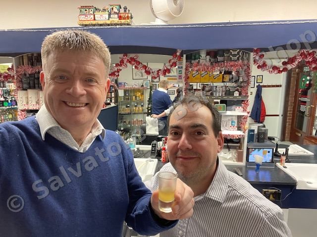 Customer David T. with Salvatore — December 2025