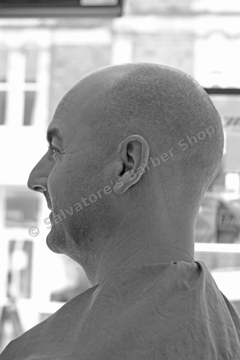 Senior haircut by Salvatore's Barber Shop Bristol