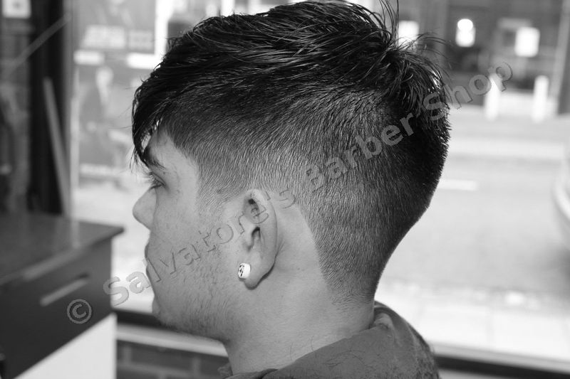 Taper fade by Salvatore's Barber Shop Bristol