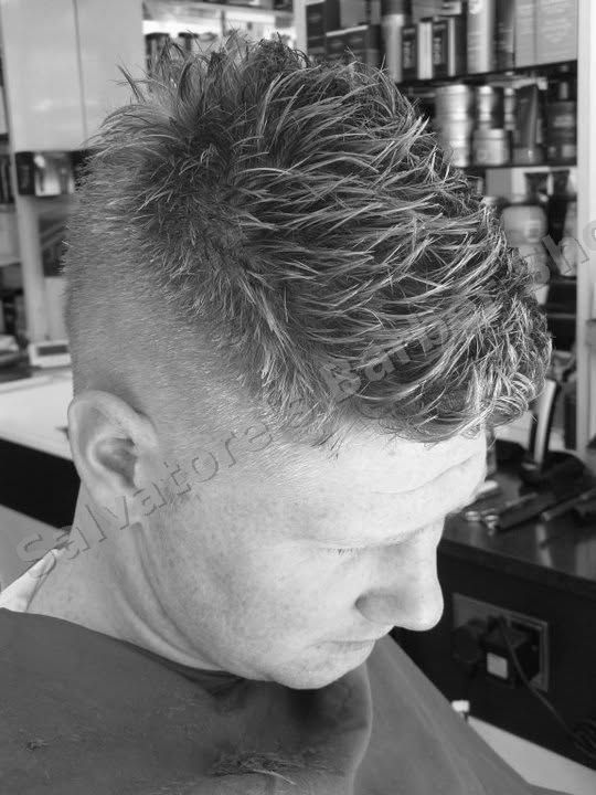Style cut by Salvatore's Barber Shop Bristol