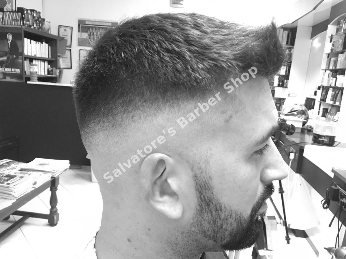 Skin fade haircut by Salvatore's Barber Shop Bristol