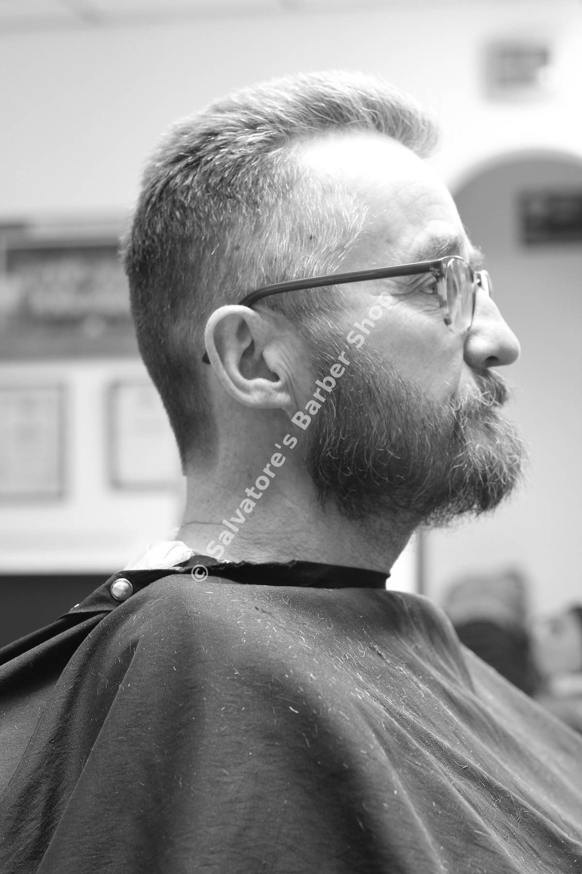 Short back and sides haircut by Salvatore's Barber Shop Bristol