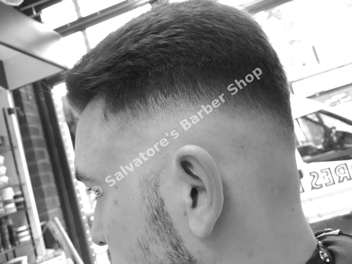 Skin fade haircut by Salvatore's Barber Shop Bristol
