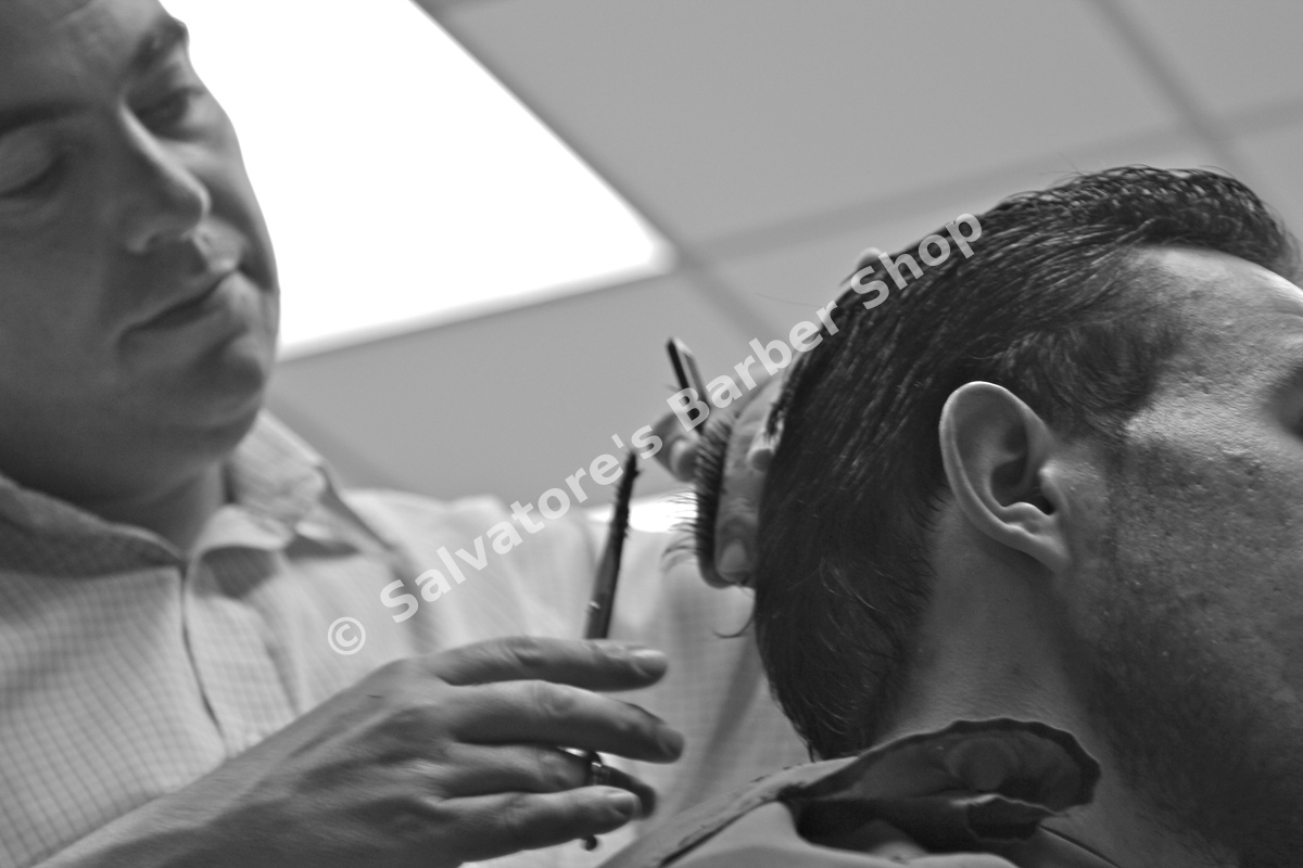 Haircut and beard trim by Salvatore's Barber Shop Bristol