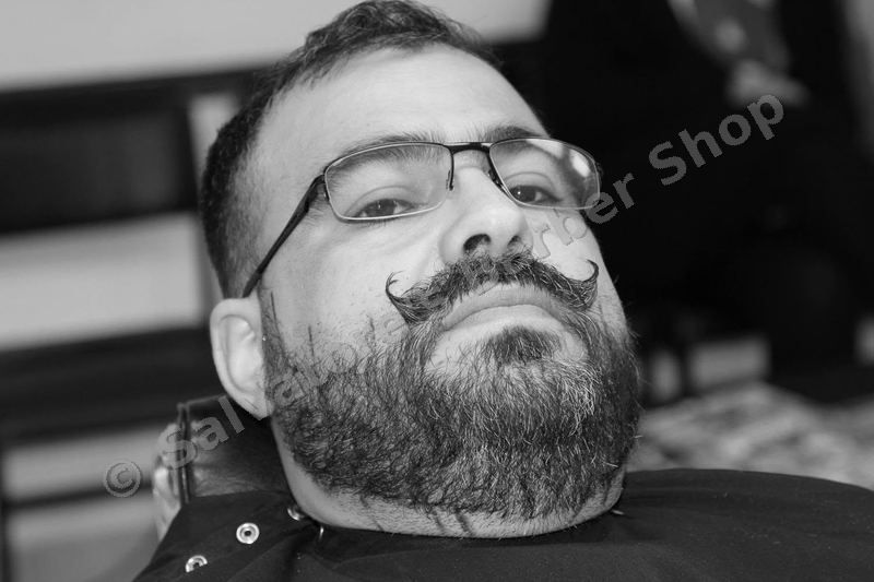 Movember 2014 — beard carving close up