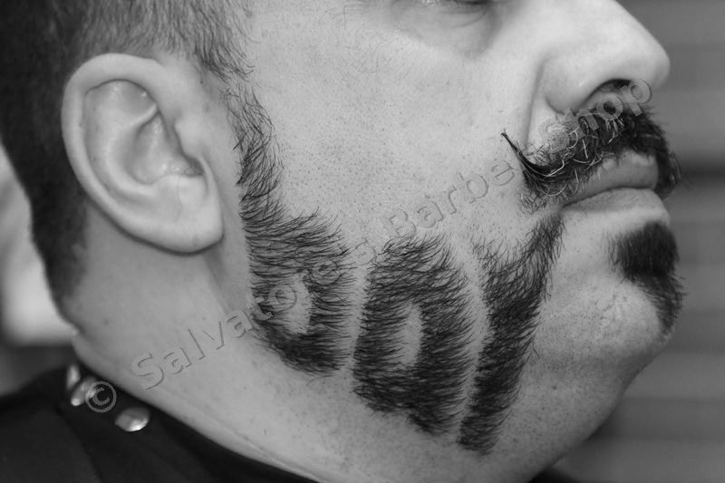 Movember 2014 — beard carve rear view