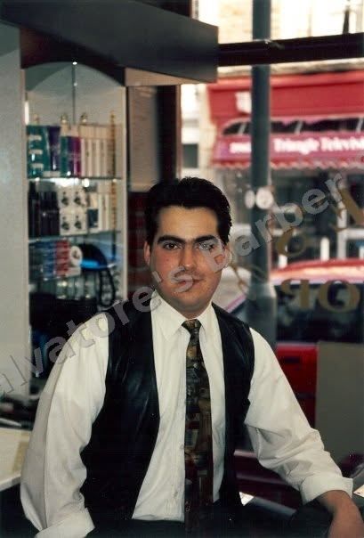 A young Salvatore on opening day 1994