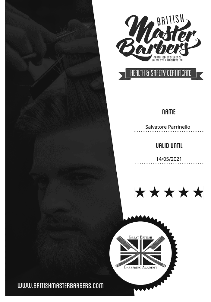 British Master Barbers
                    Member